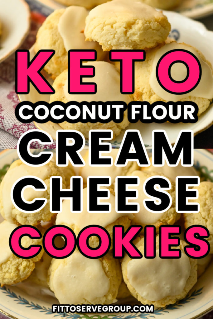 Coconut Flour Cream Cheese Cookies