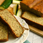 baked and served keto zucchini bread