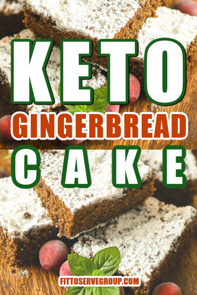 Keto Gingerbread Cake, Gluten-Free