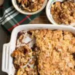 low carb mock apple cobbler