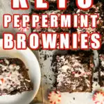 Keto Peppermint Brownies