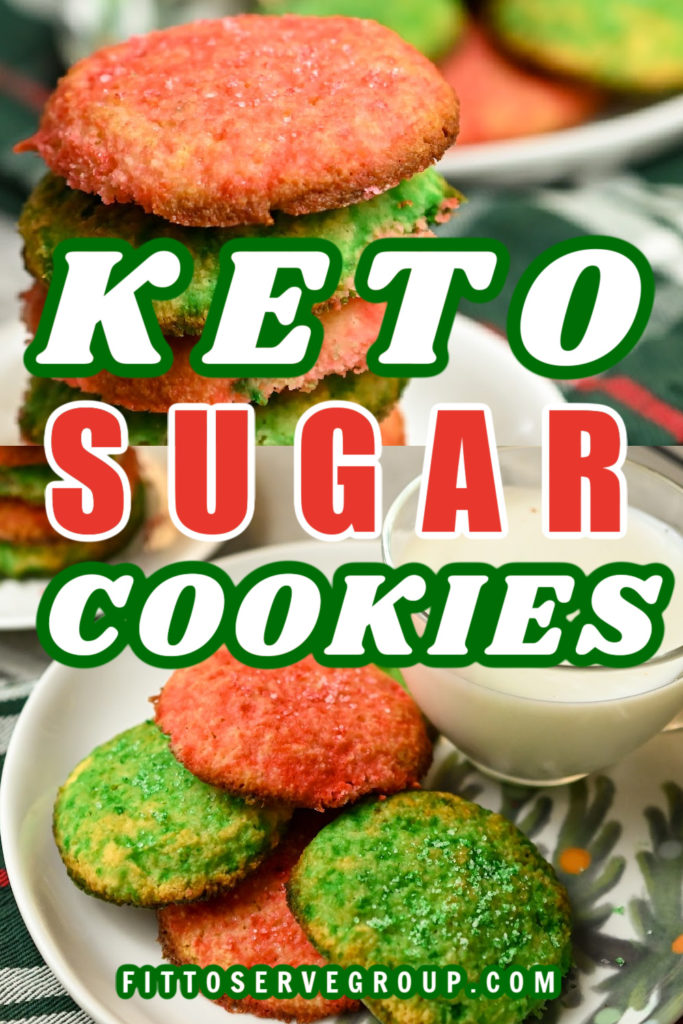 keto sugar cookies, gluten-free