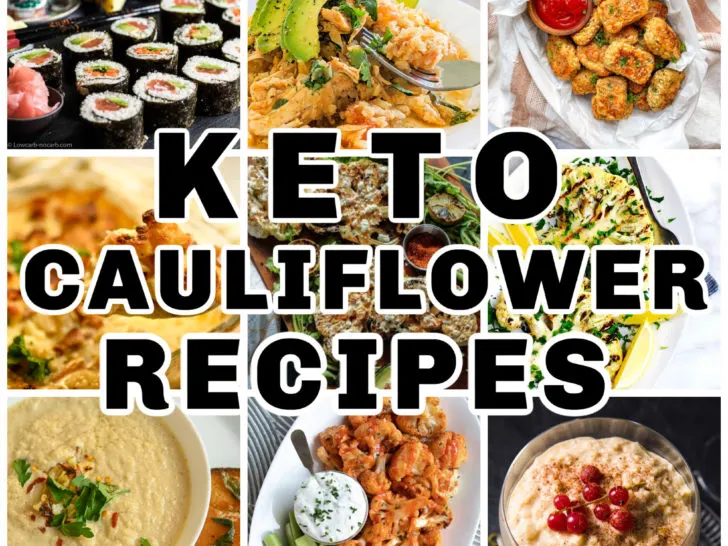 keto cauliflower recipes