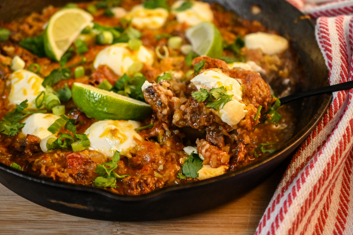 Keto Steak Fajita Casserole · Fittoserve Group