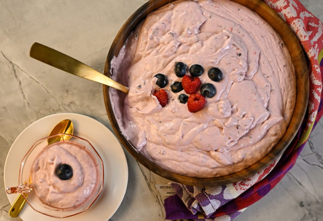 Keto Mixed Berry Cheesecake Fluff · Fittoserve Group 0036