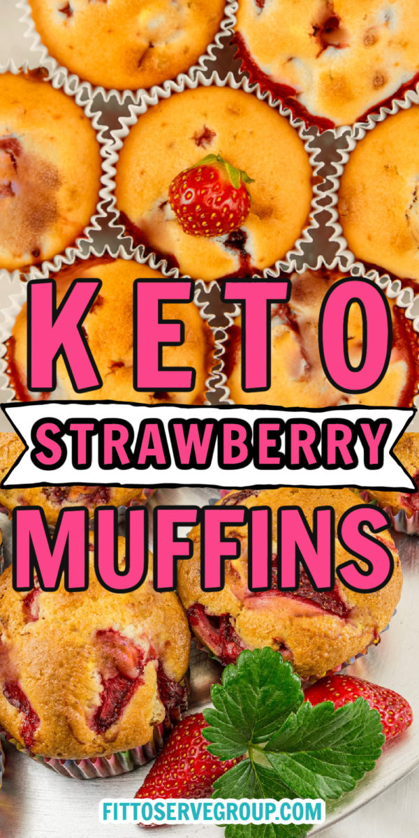 Keto Strawberry Muffins (Almond Flour) · Fittoserve Group