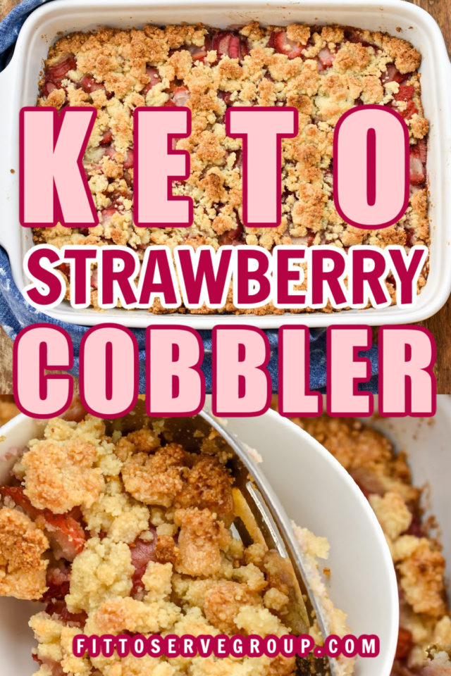 Keto Strawberry Cobbler · Fittoserve Group