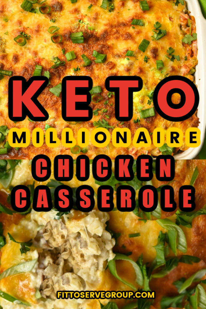 Easy Keto Millionaire Chicken Casserole