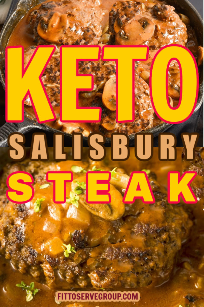 Keto Salisbury Steak, 30 Minute Meal