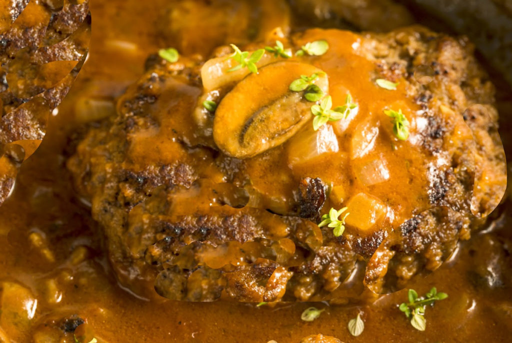 Keto Salisbury Steak with Gluten-Free Mushroom Gravy