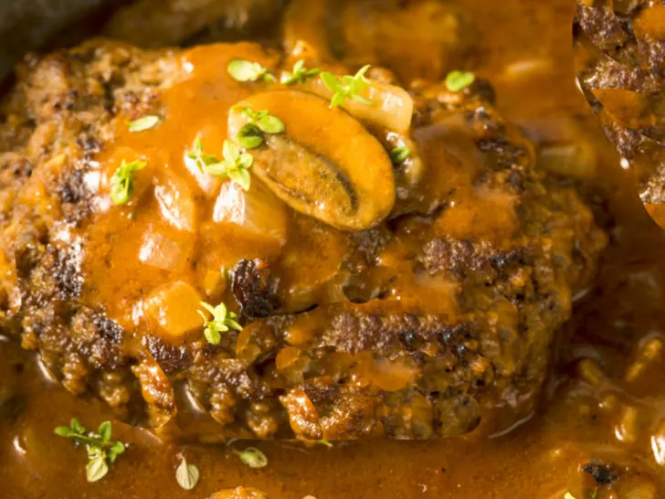 Keto Salisbury Steak with Mushroom Gravy