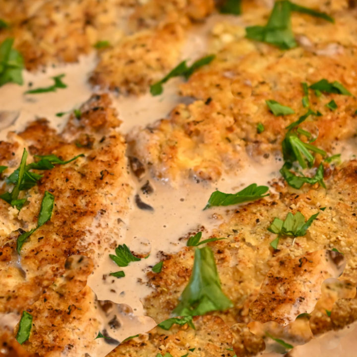 Low-Carb Chicken Diane Featured Image