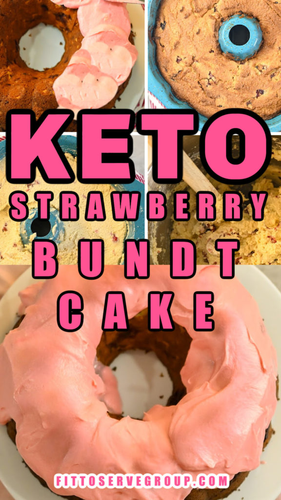 Best Keto Strawberry Bundt Cake