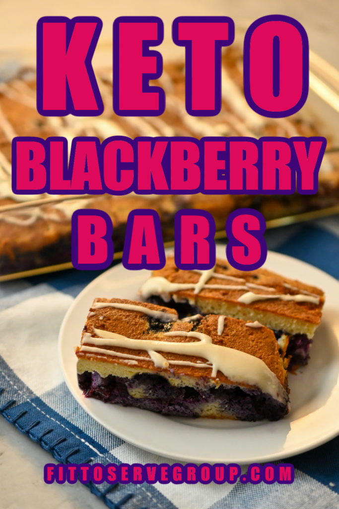 Keto Blackberry Bars