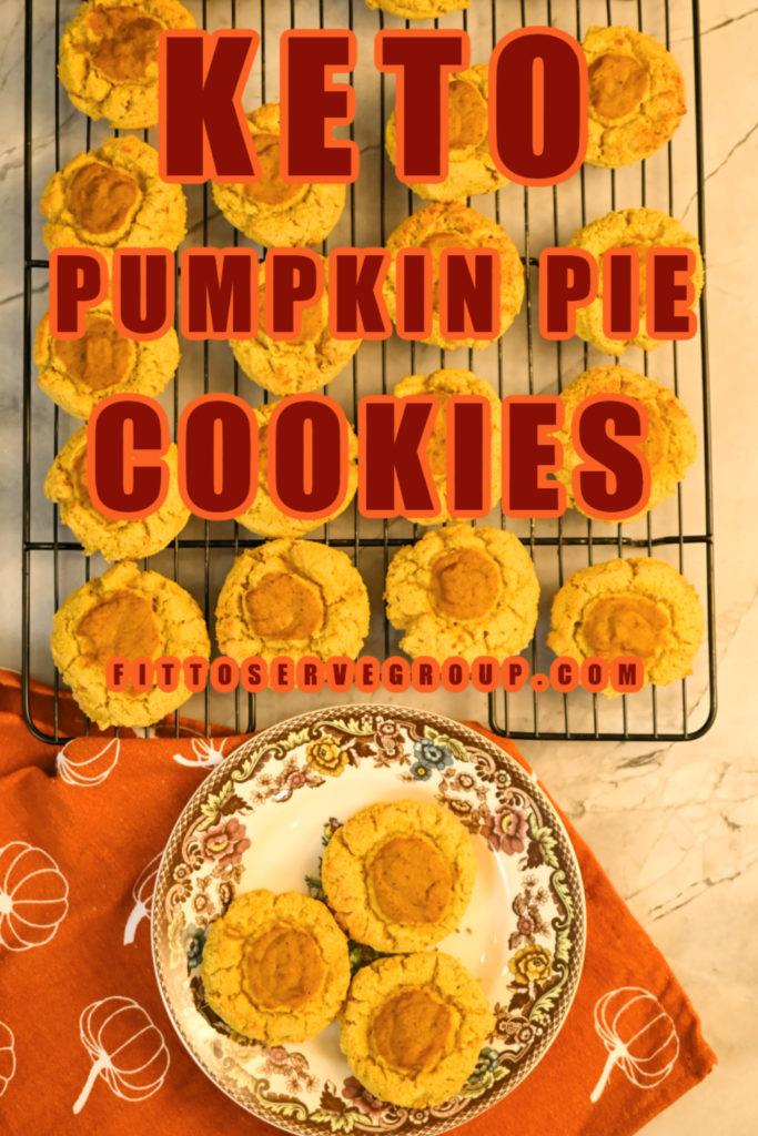 Keto Pumpkin Pie Cookies (Gluten-Free)