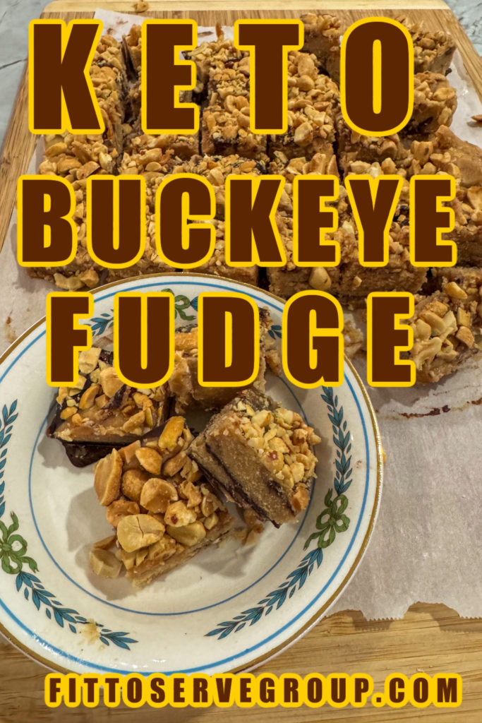 easy keto buckeye fudge