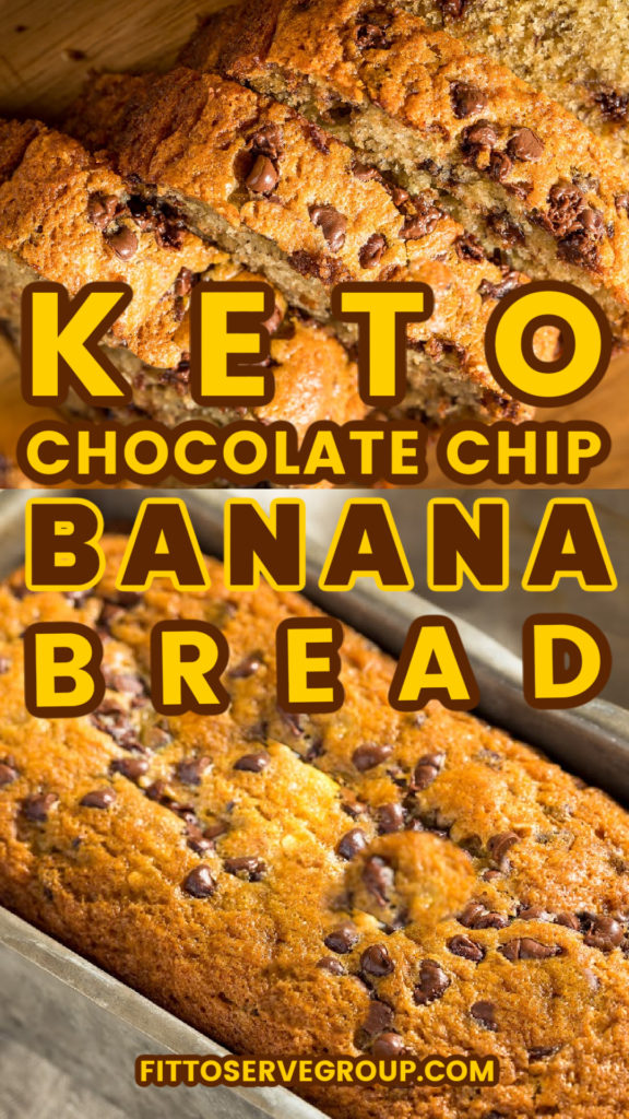 Ultimate keto chocolate chip banana bread