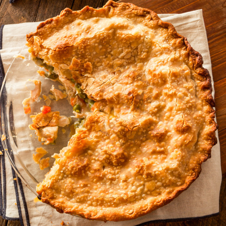 Ultimate keto turkey pot pie