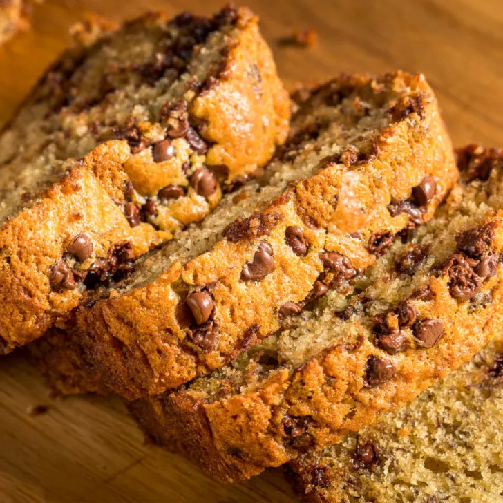 keto chocolate chip banana bread