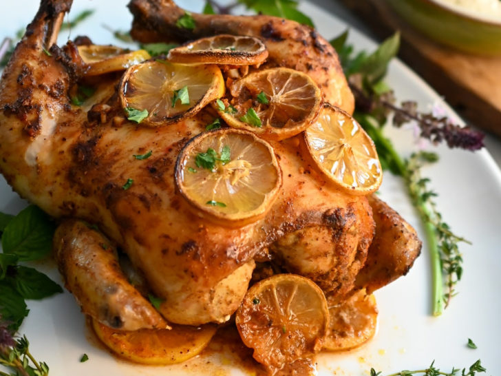 keto harissa sumac roasted chicken_