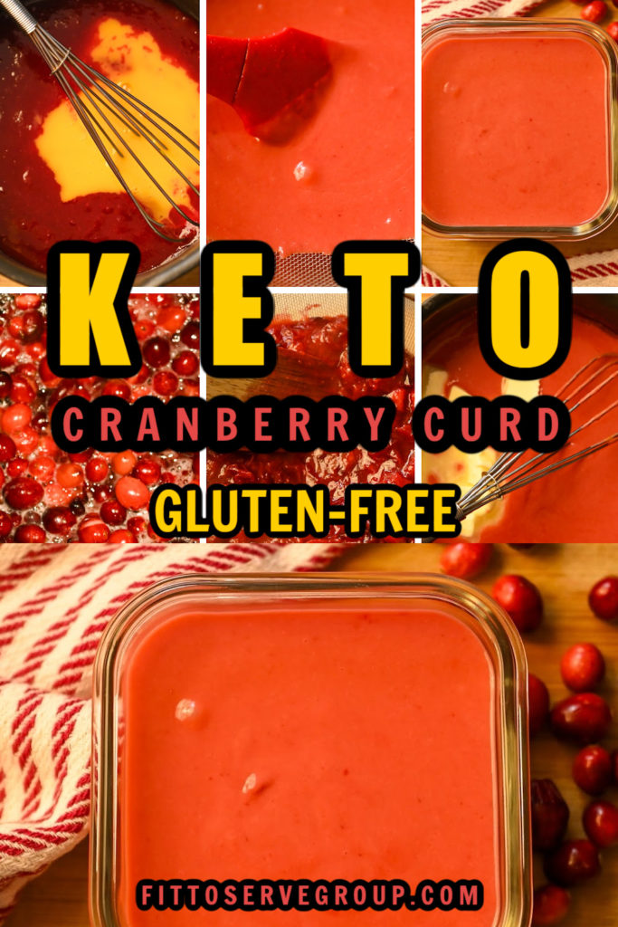 Keto Cranberry Curd, Gluten-Free