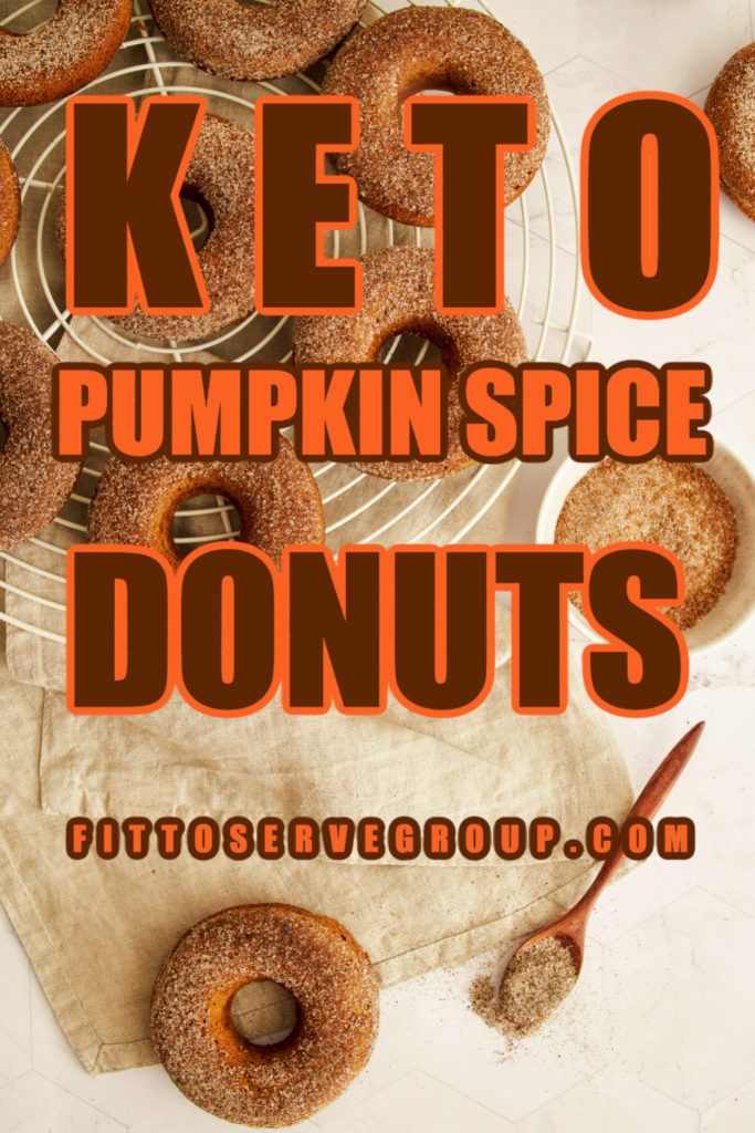 Keto Pumpkin Spice Donuts